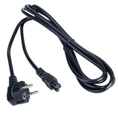 Akyga power cable for notebook AK-NB-10A clover CCA CEE 7 / 7 / IEC C5 3 m