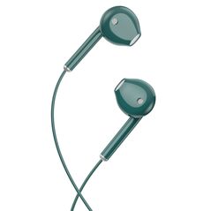 XO wired earphones EP54 jack 3,5mm green