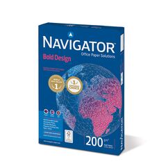 Επαγγελματικό Χαρτί Εκτύπωσης Navigator (BOLD DESIGN) A4 200/m² 150 Φύλλα (NVG330973) έως 12 άτοκες Δόσεις