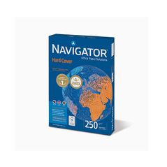 Επαγγελματικό Χαρτί Εκτύπωσης Navigator (HARD COVER) A4 250/m² 125 Φύλλα (NVG330974) έως 12 άτοκες Δόσεις