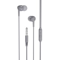 XO wired earphones EP37 jack 3,5mm gray