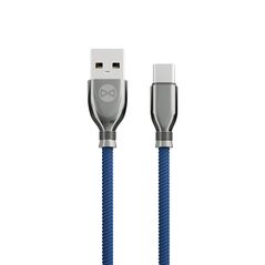 Forever Tornado cable USB - USB-C 1,0 m 3A navy blue