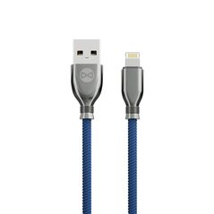 Forever Tornado cable USB - Lightning 1,0 m 3A navy blue