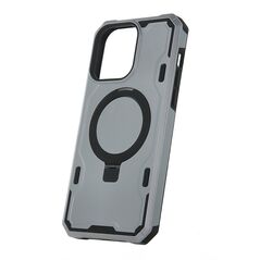 Defender Mag Ring case for iPhone 14 6,1&quot; silver