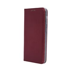 Smart Magnetic case for Xiaomi Redmi Note 13 Pro 5G (global) burgundy