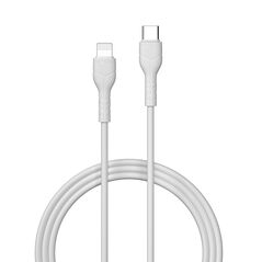 Devia Kintone cable USB-C - Lightning 1,0 m 3A 27W white set 30 pcs