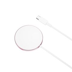 XO wireless charger CX011 magnetic rose gold