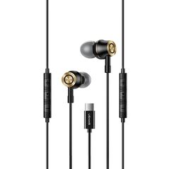 USAMS Usams - Stereo Earphones EP-43 (HSEP4301) - In-ear, Type-C, Microphone, 1.2m - Black 6958444929347 έως 12 άτοκες Δόσεις
