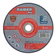 RAIDER RAIDER ΤΡΟΧΟΣ ΚΟΠΗΣ ΜΕΤΑΛΛΟΥ PRO 350*3.5*25.4mm 160129 έως και 12 άτοκες δόσεις