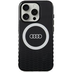 Audi case for iPhone 15 6,1&quot; black IML Big Logo MagSafe Case 6955250227308