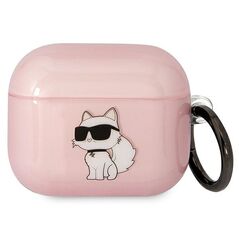 Karl Lagerfeld case for Airpods 3 KLA3HNCHTCP pink Ikonik Choupette 3666339088095