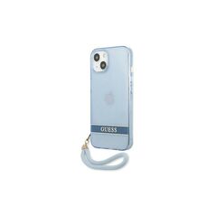 Guess case for IPhone 13 6,1&quot; GUHCP13MHTSGSB hard case blue PC/TPU Translucent 3666339040680
