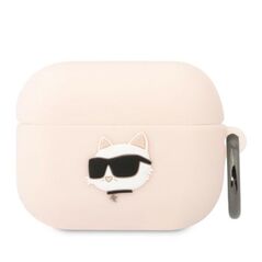 Karl Lagerfeld case for Airpods Pro KLAPRUNCHP pink 3D Silicone NFT Karl 3666339087968