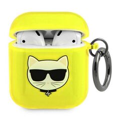Karl Lagerfeld case for Airpods KLA2UCHFY yellow Choupette 3666339009229