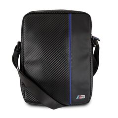 BMW bag for tablet 8&quot; BMTB8CAPNBK black Carbon & Blue Stripe 3700740405093