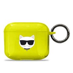 Karl Lagerfeld case for Airpods 3 KLA3UCHFY yellow Choupette 3666339009243