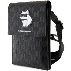 Karl Lagerfeld bag KLWBSAKHPCK black Saffiano Mono Choupette 3666339170622