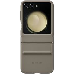 Samsung Flap ECO-Leather case for Samsung Galaxy Z Flip 5 etoupe 8806095070957