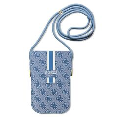 Guess bag for phone GUOWBP4RPSB blue Wallet 4G Stripes 3666339132224