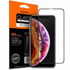 Spigen tempered glass Glass FC for iPhone X / XS / 11 Pro black 8809613767278