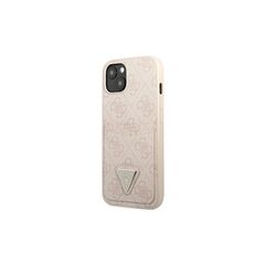 Guess case for iPhone 13 Pro / 13 6,1&quot; GUHCP13LP4TPP pink hardcase 4G Triangle Logo Cardslot 3666339047740