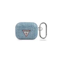 Guess case for AirPods Pro GUACAPTPUJULLB blue Jeans Collection 3700740485644