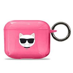 Karl Lagerfeld case for Airpods 3 KLA3UCHFP pink Choupette 3666339009335