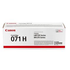 Canon Toner Laser Εκτυπωτή Μαύρο high yield (2.500pages) (5646C002AA) (CAN-071H) έως 12 άτοκες Δόσεις