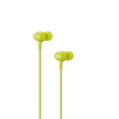 XO wired earphones S6 jack 3,5mm green 6920680852765