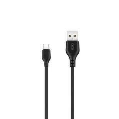 XO cable NB103 USB - microUSB 2,0 m 2,1A black 6920680862788