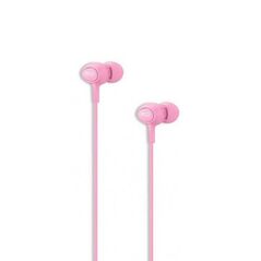 XO wired earphones S6 jack 3,5mm pink 6920680852741