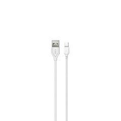 XO cable NB103 USB - microUSB 2,0 m 2,1A white 6920680862795