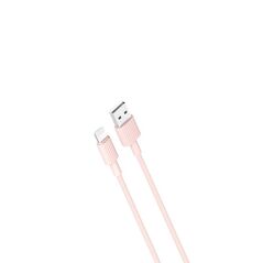 XO cable NB156 USB - Lightning 1,0 m 2,4A pink 6920680871926