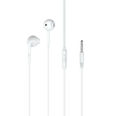XO wired earphones EP28 jack 3,5mm white 6920680872619