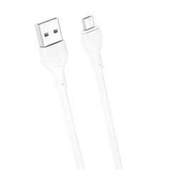 XO cable NB200 USB - microUSB 2,0m 2.1A white 6920680878147