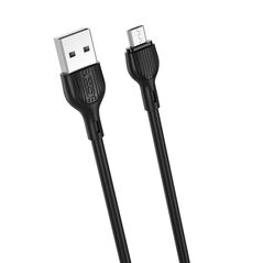 XO cable NB200 USB - microUSB 2,0m 2.1A black 6920680878116