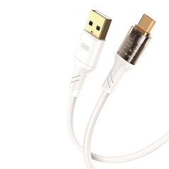 XO Clear cable NB229 USB - microUSB 1,0 m 2,4A white 6920680832866