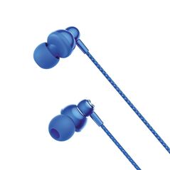 XO wired earphones EP55 jack 3,5mm blue 6920680829729