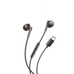 XO wired earphones EP60 USB-C black 6920680834389