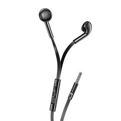 XO wired earphones EP68 jack 3,5 mm black 6920680838585