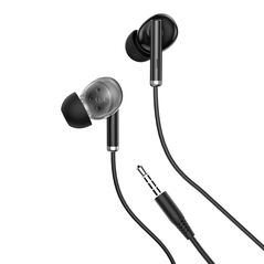 XO wired earphones EP67 jack 3,5 mm black 6920680838561