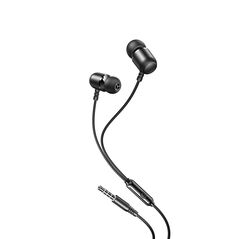 XO wired earphones EP64 jack 3,5 mm black 6920680834464
