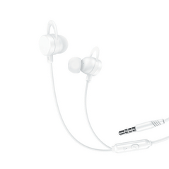 XO wired earphones EP62 jack 3,5 mm white 6920680834433