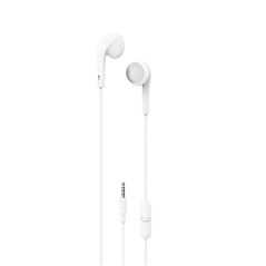 XO wired earphones EP17 jack 3,5 mm white 6920680866588