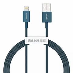 Data cable Baseus Superior, Lightning, 1.0m, Blue - 40469 έως 12 άτοκες Δόσεις