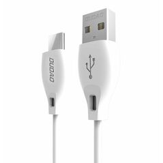 Dudao cable USB Type C 2.1A 2m white (L4T 2m white)