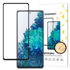 Wozinsky Super Tough Full Glue Tempered Glass Full Screen With Frame Case Friendly Samsung Galaxy A52s 5G / A52 5G / A52 4G Black