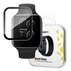Wozinsky Watch Glass hybrid glass for Oppo Watch 41 mm black