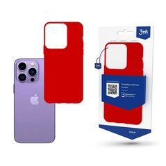 Case for iPhone 14 Pro Max series 3mk Matt Case - red