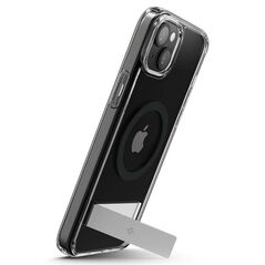 Spigen Ultra Hybrid S MagSafe case with stand for iPhone 15 - black